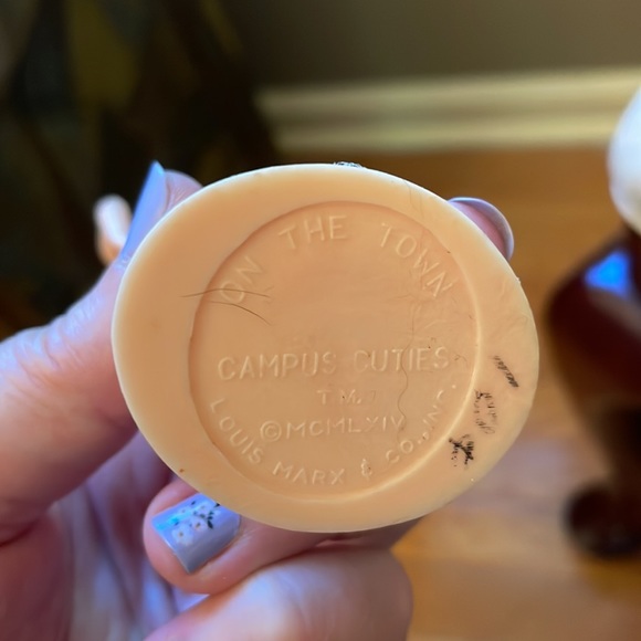 Rare! 1964 Marx Campus Cuties line by Louis Marx, set of 4 - Picture 4 of 16